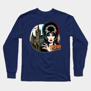 Elvira - Haunted Castle Long Sleeve T-Shirt